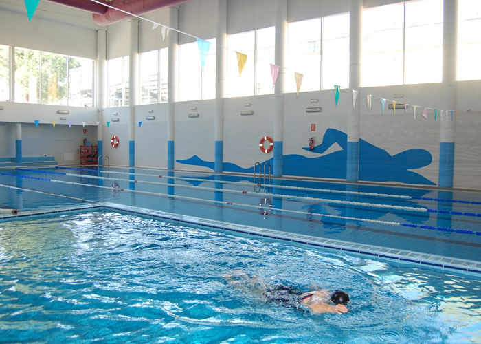 piscina climatizada escuela de natación Centro Deportivo Astercam Leganés