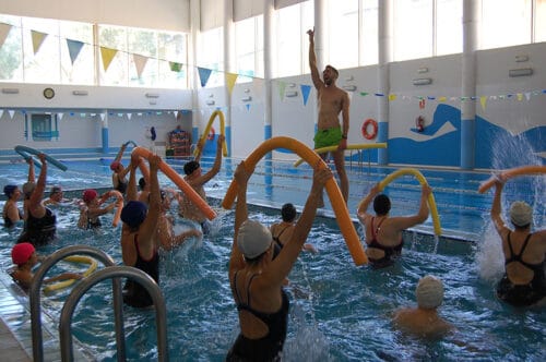 Aquafitness gimnasio Leganés