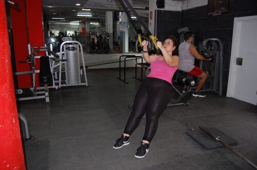 Sala fitness musculación gimnasio cardio Leganés